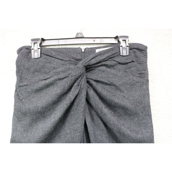 Zara Mini Wrap Skirt-Size Large-Front Knot-Back Zip - Picture 3 of 8